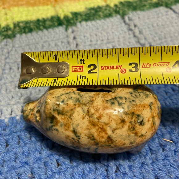 Vintage Piggy Bank Pig Knick Knack Small Pottery Handmade Crafty - Picture 16 of 16